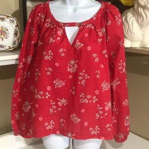 Universal Thread Floral Print Blouse -R115